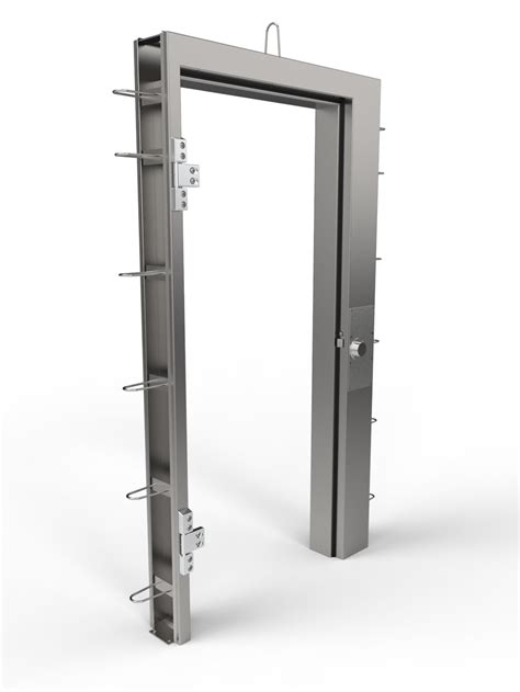 sheet metal door frame|types of steel door frames.